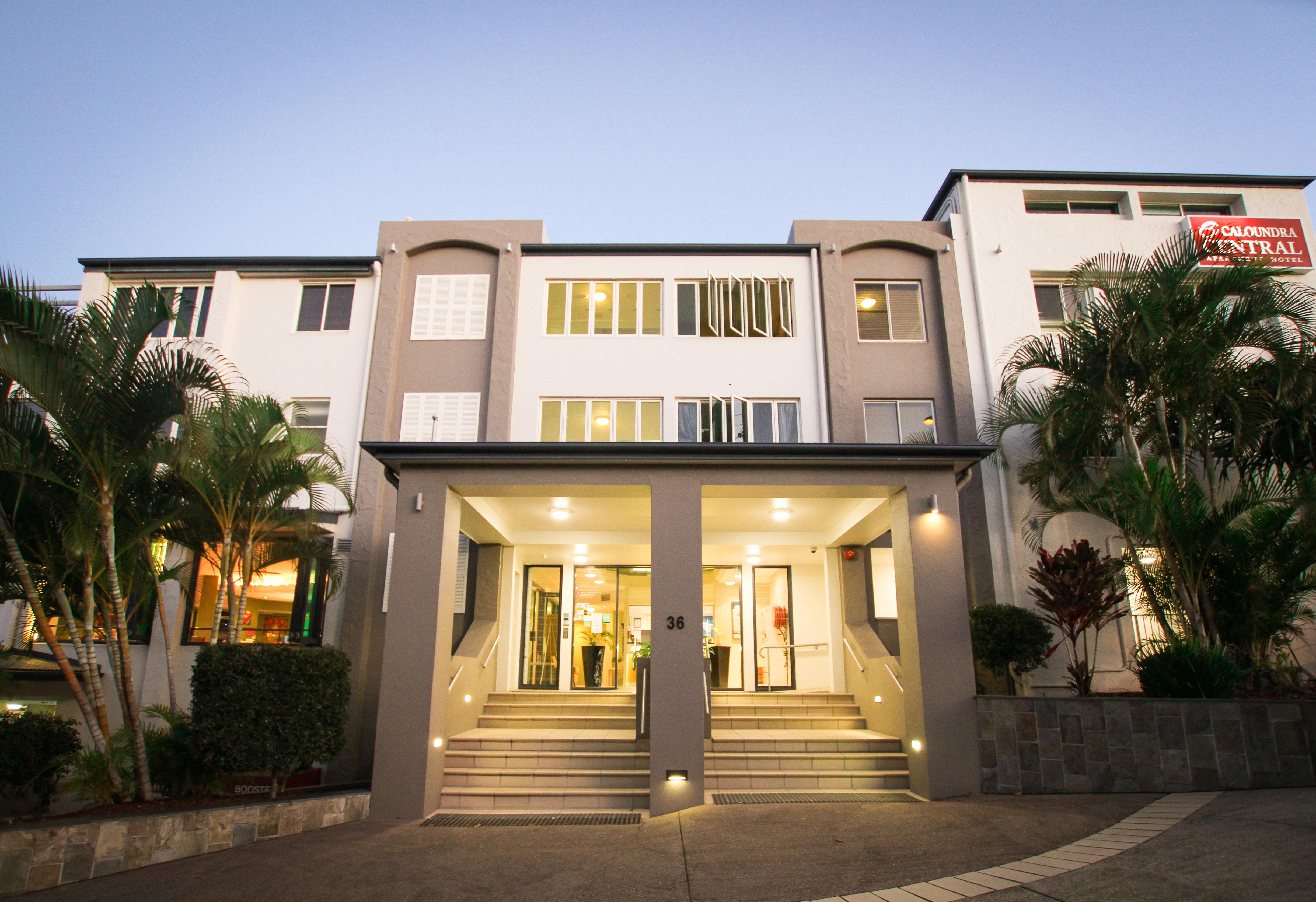 Caloundra Central Apartment Hotel Official Eksteriør billede